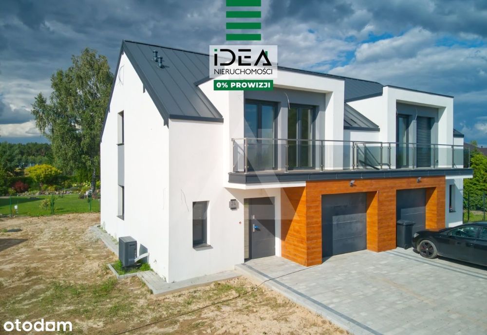 Nowoczesny dom bliźniak w Żołędowie