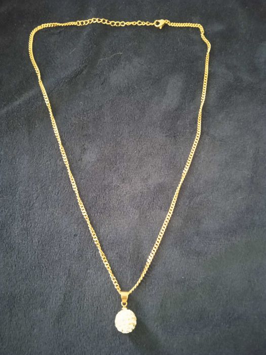 SEKONDA zestaw zegarek i łańcuszek z zawieszką