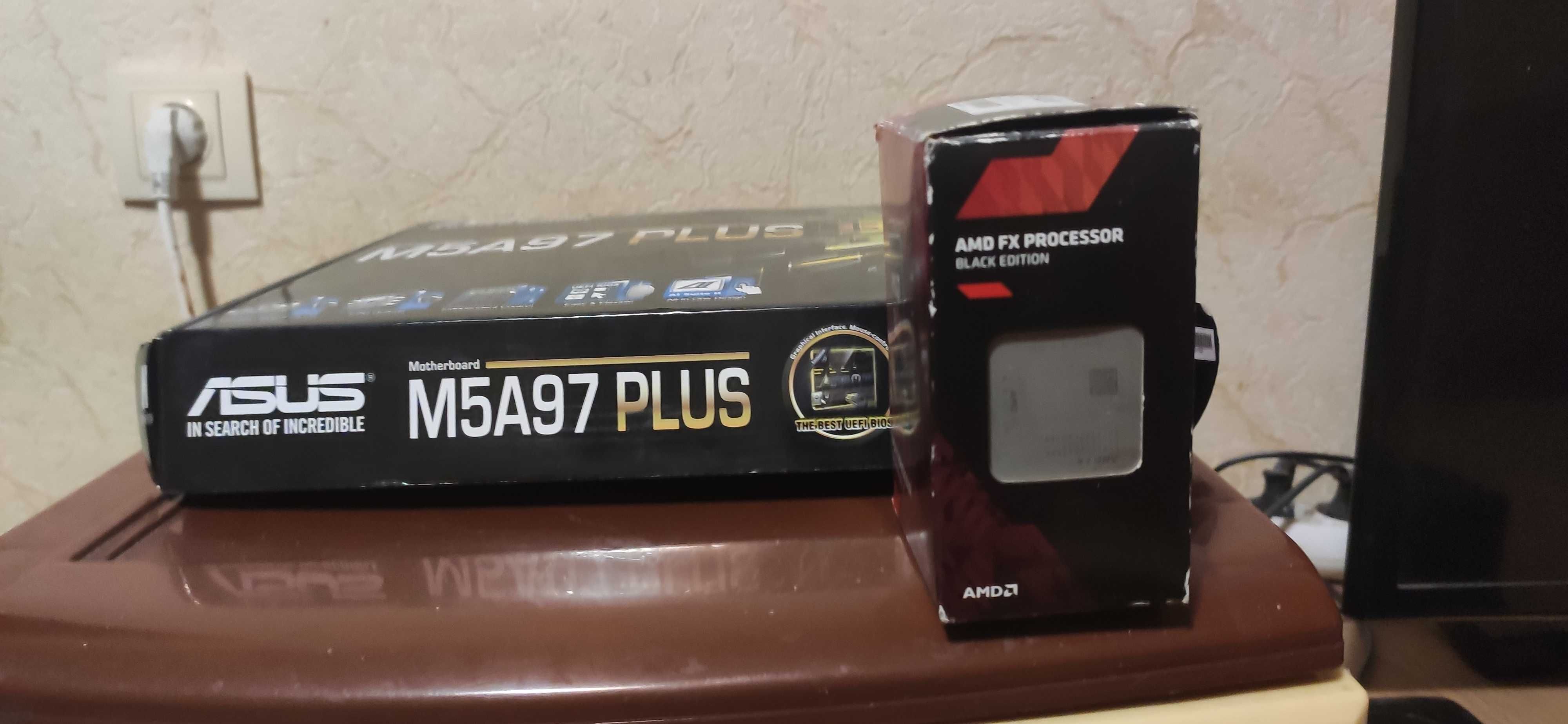 Материнская плата Asus M5A97 Plus (sAM3+, AMD 970/SB950, PCI-Ex16): 2 ...