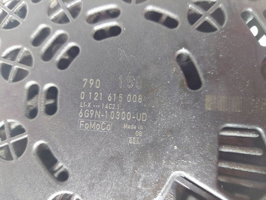 Alternator Ford Mondeo Mk4 1.8 Tdci 150A 0121615008