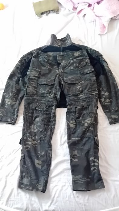 Conjunto Airsoft Conquer DLX tamanho M