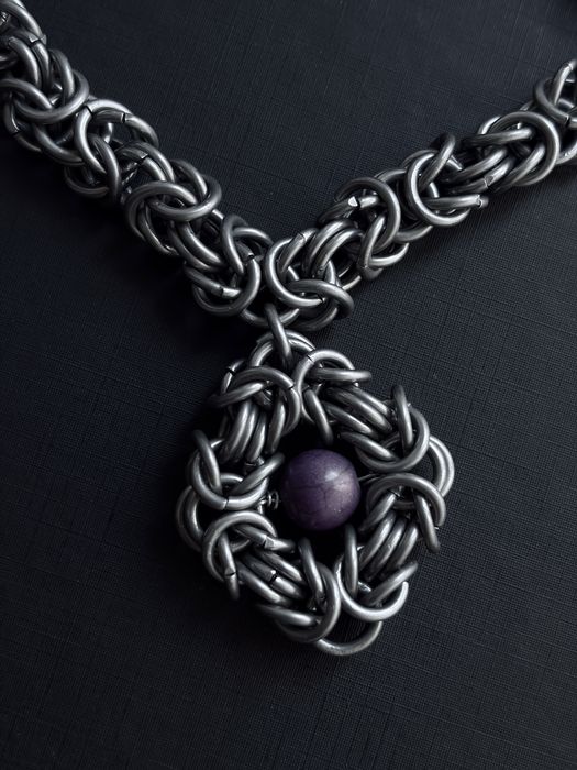 naszyjnik chainmaille handmade