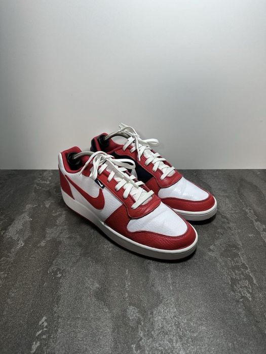 Кросівки Nike Ebernon Low Premium ‘White University Red’