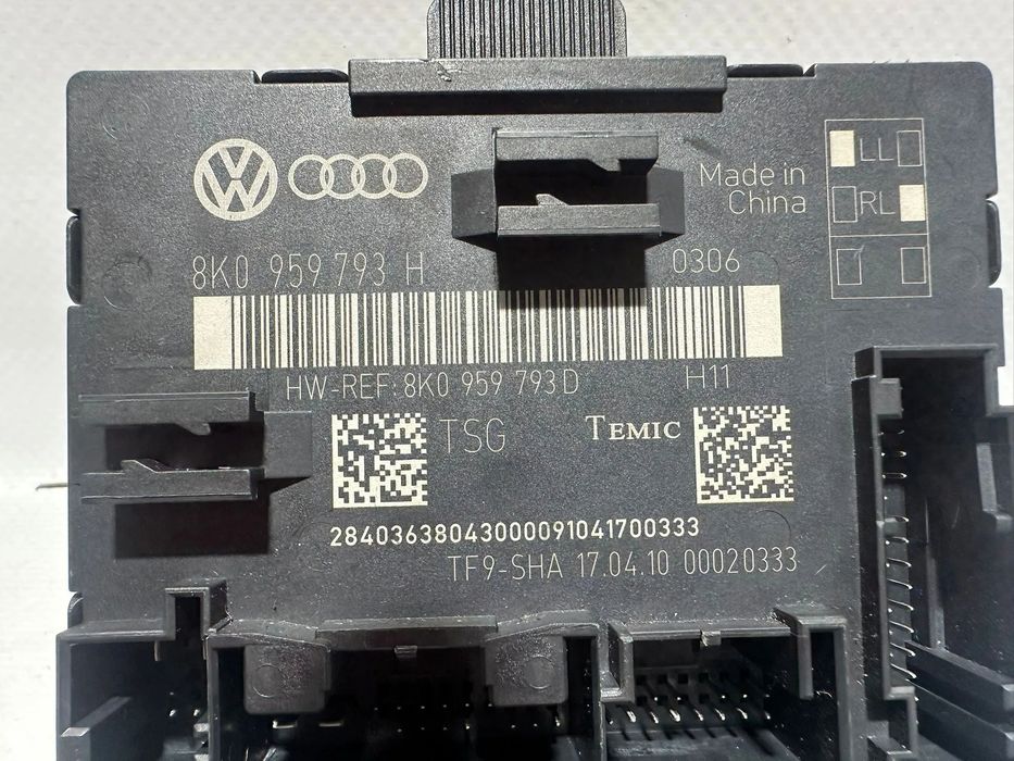 Centralina Temic Modulo Control Confort BCM Audi 8K0959793H 2008 -