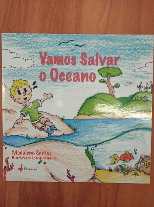 Livro "Vamos salvar o oceano" (2023)