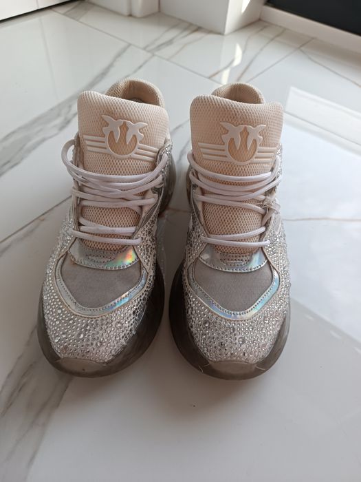 Buty sneakersy Pinko Rubino Diamond 37/38