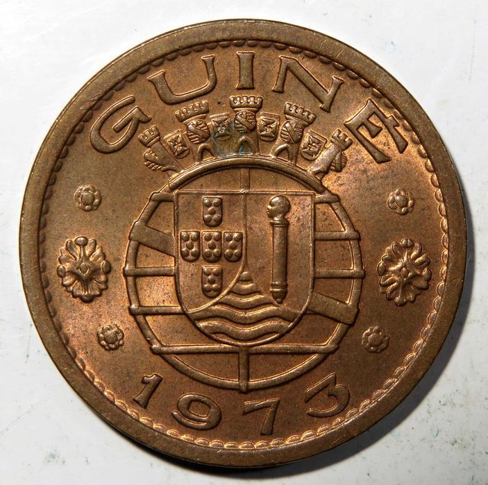 Guiné Portuguesa - 1 Escudo 1973 - Soberba