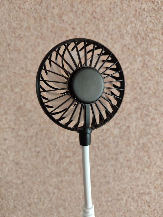 Портативний, гнучкий USB вентилятор для павербанка смартфона ноута