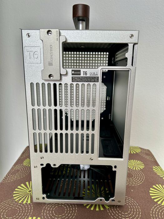 Caixa Mini-ITX Jonsbo T6 Cinzenta
