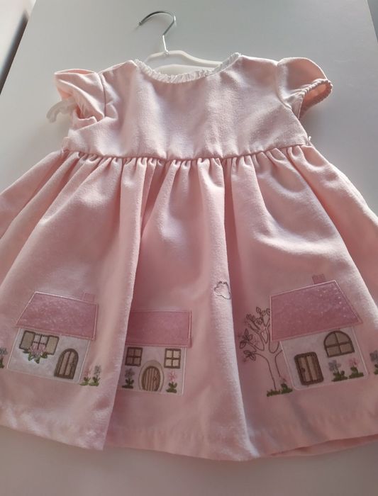 Colete e vestidos inverno 12-18m