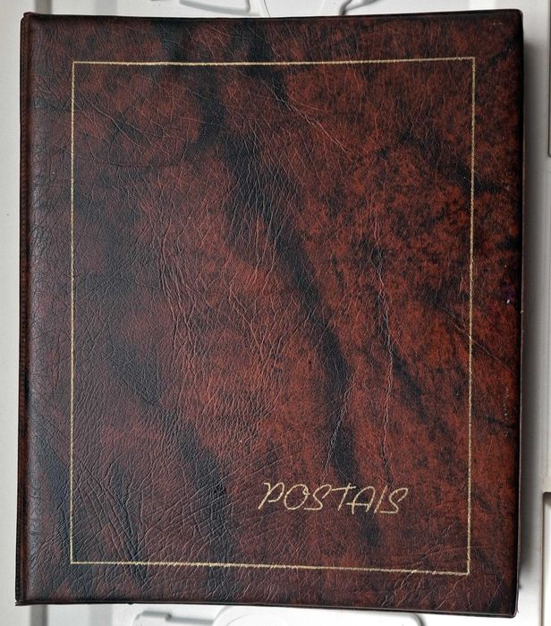 Álbum/classificador para postais ou fotos