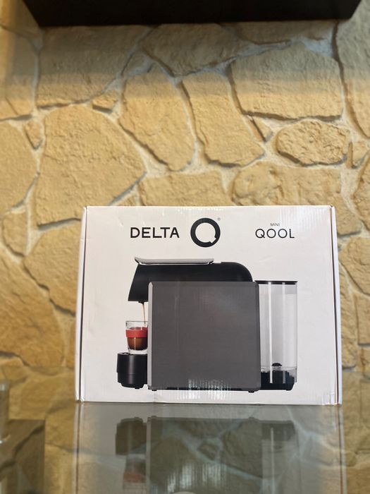 Ekspres kapsułkowy Delta Q Mini QOOL - nowy, szary