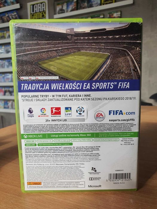 FIFA 19 XBOX 360 Sprzedaż/Wymiana Gier Lara Games