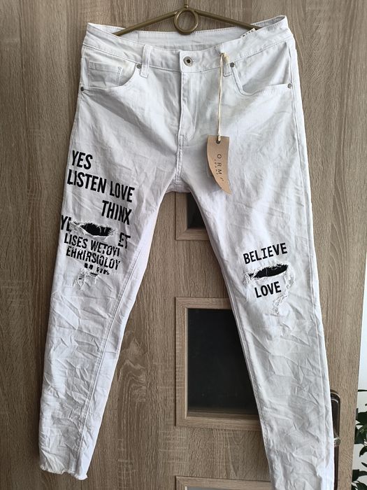 Spodnie damskie jeansy