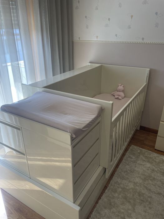 Convertivel 3 em 1 cama de bebe