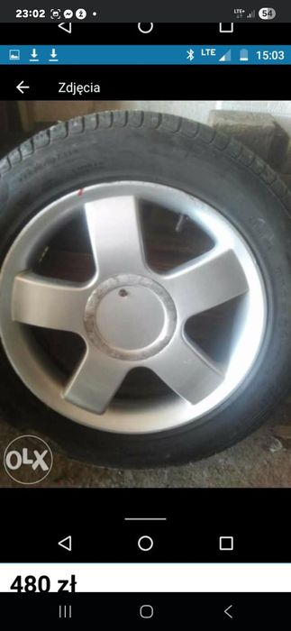 Koła 4x100x60 16" Renault, Opel