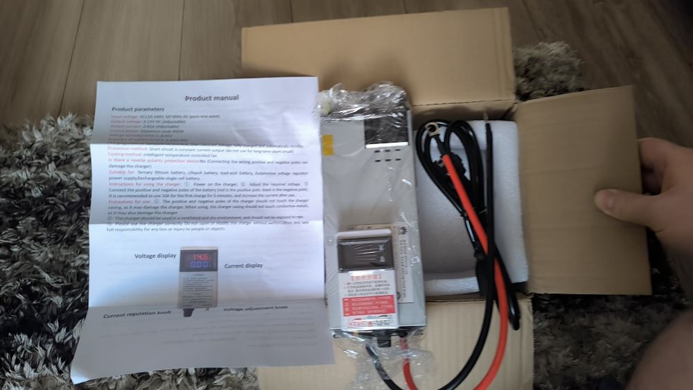 Зарядний пристрій на 62a lifePo4 Emerson