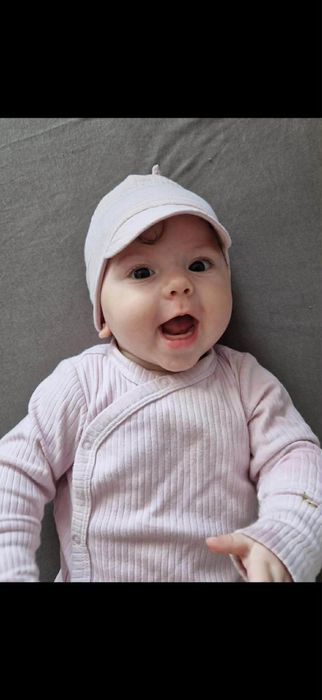 Chustka z daszkiem dla dzieci dziewczyna chlopczyk unisex