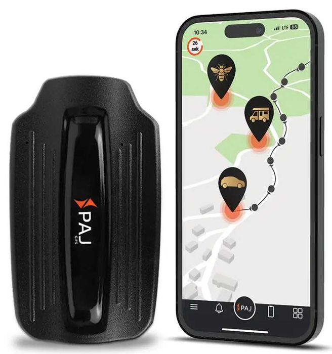 PAJ Power Finder 4G GPS-трекер Відстеження реального часу