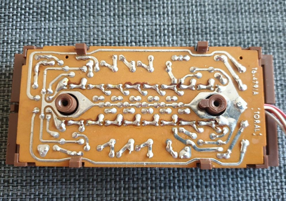 Etiuda 411d magnetofon Unitra Diora wskaźnik wysterowania