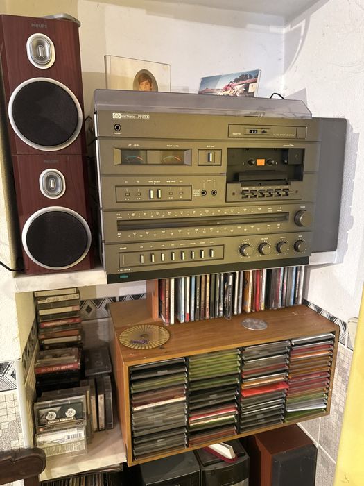 Aparelhagem Philips e colunas