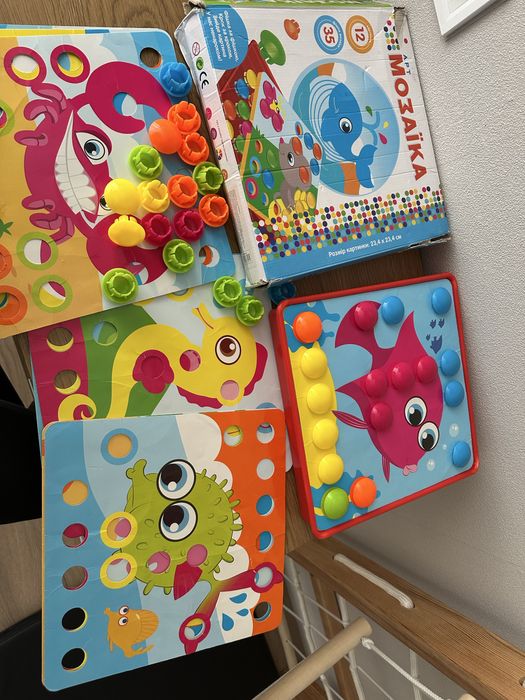 Дитяча розвиваюча мозаїка