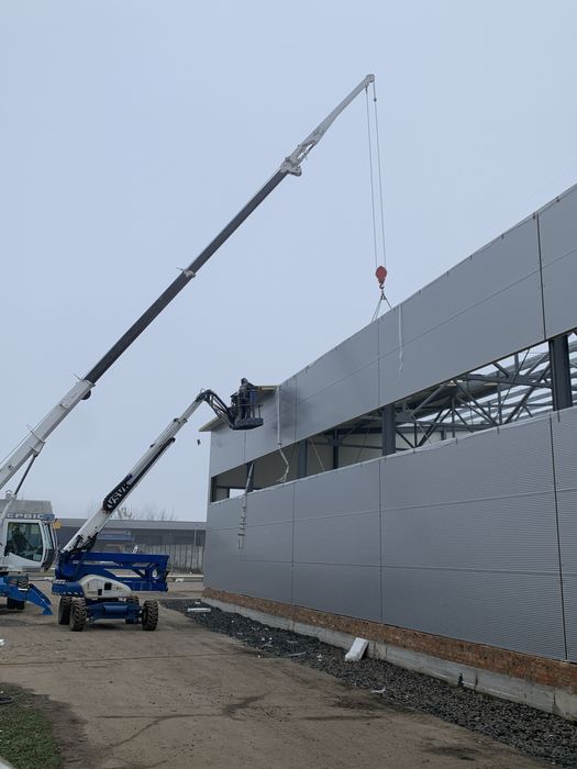 Промислове будівництво/Виготовлення металоконструкцій/ангари/склади