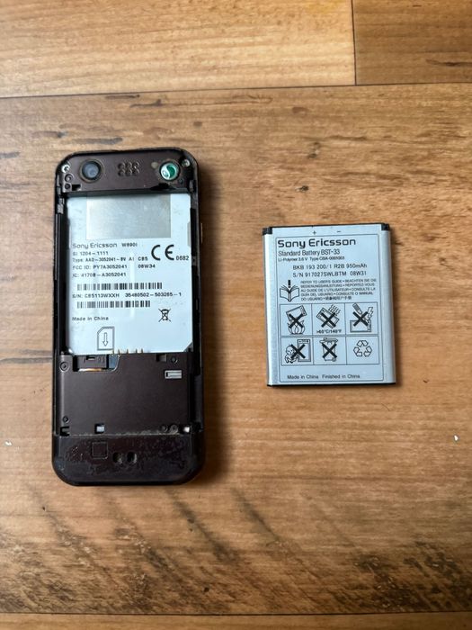 Sony Ericsson w890i
