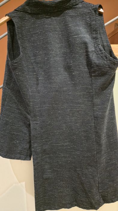 Conjunto wendy trendy veste de S a L cinza escuro estilo oversize.
