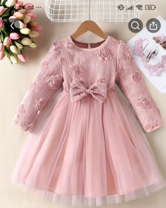 Сукня нарядна святкова на дівчинку 7-8 років