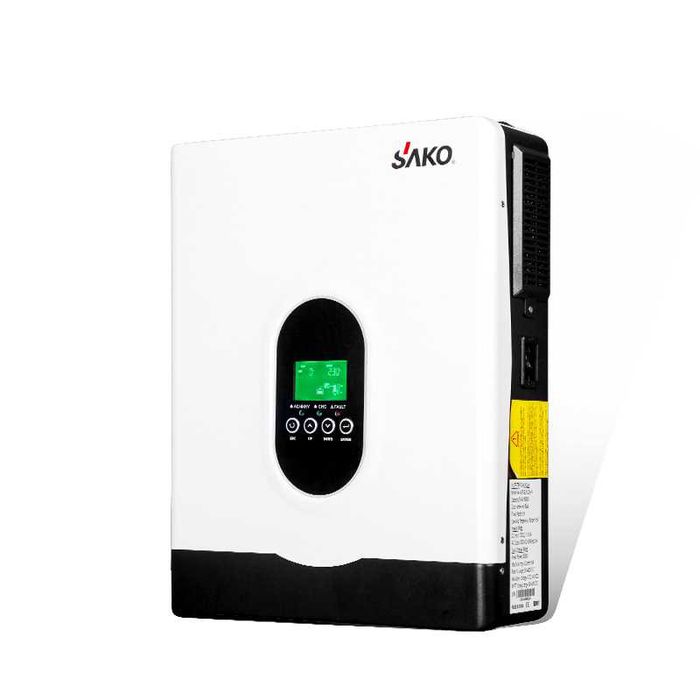 Гибридный инвертор SAKO E-SUN 3KVA/24V 2700Вт + Аккумулятор LiFePO₄ 2560Вт. Ritar 19"