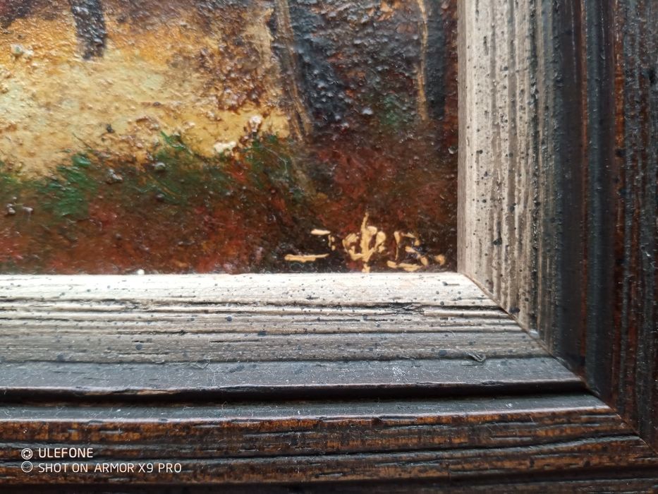 Quadro pintado a óleo