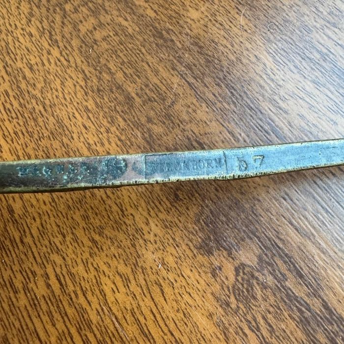 Łyżka Antyczna Warner Brąz