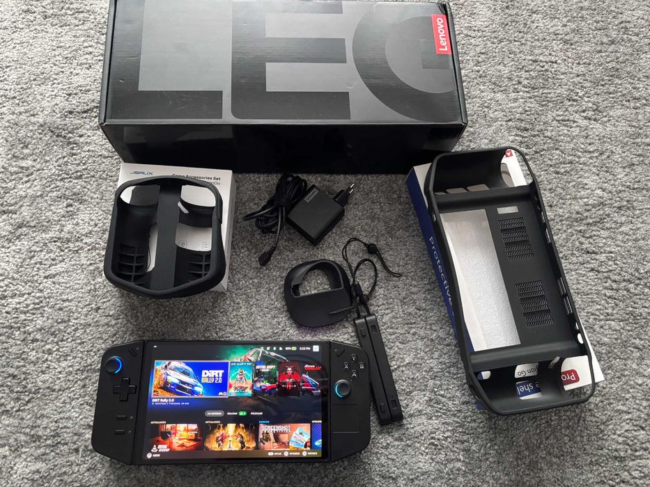 Lenovo Legion GO + stacja dokująca + cover + grip