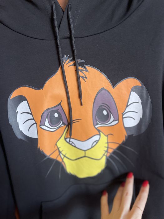 Худи кофта с капюшоном симба disney