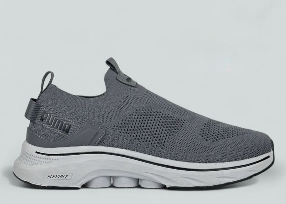 Кроссовки летние ПУМА (PUMA)без шнурка на сетке