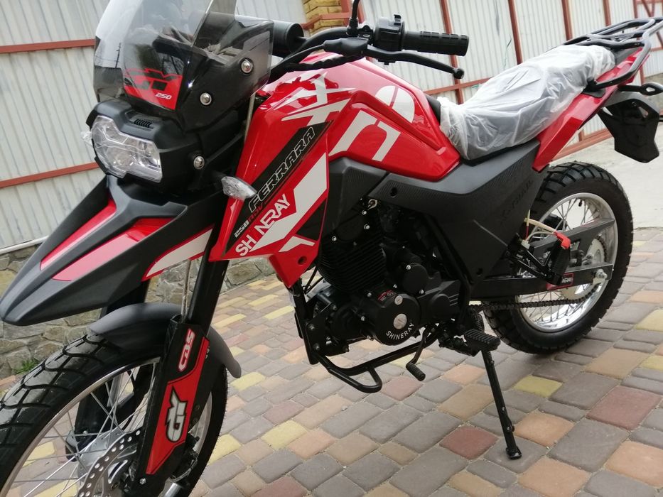 АКЦІЯ Розпродаж. 2024 Мотоцикл крос ендуро SHINERAY Trophy 250