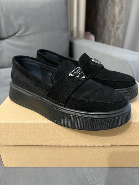 Лофери натуральна замша