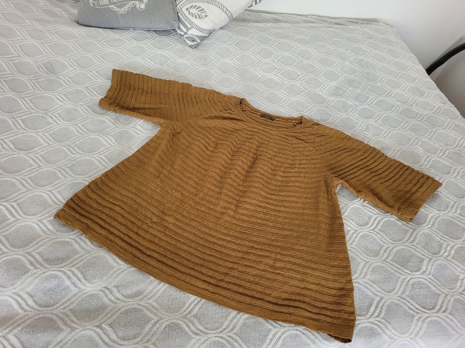 Lniany sweterek OSKA 3/38/M/onesize