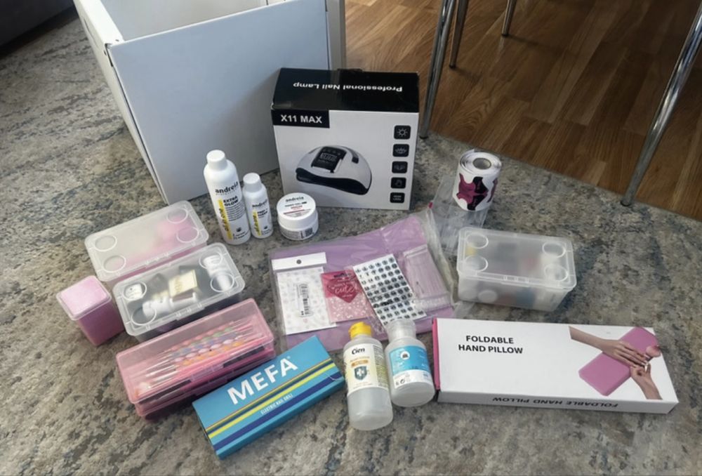 Kit completo para unhas