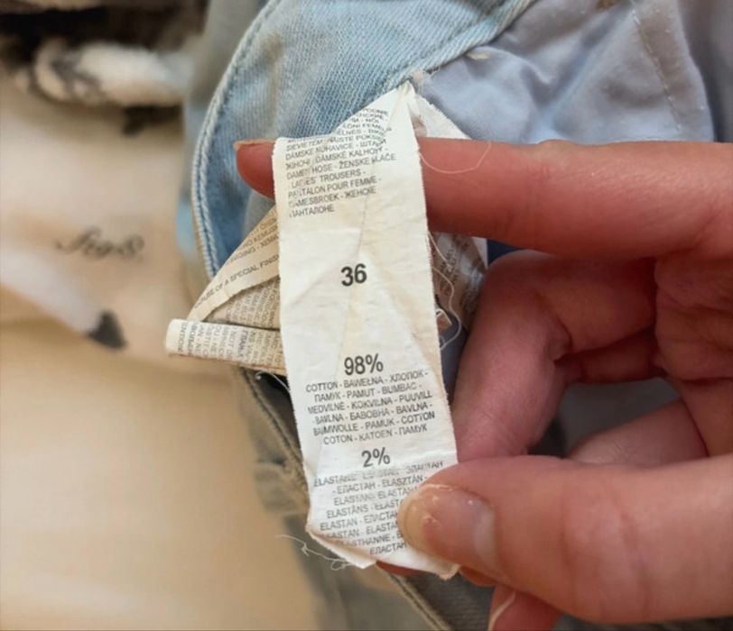 spodnie jeansowe boyfriend z dziurami House 98% bawełna!