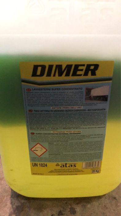 Активная пена Dimer 2kg Atas -399/5кг -1015/активна піна 10кг -1899