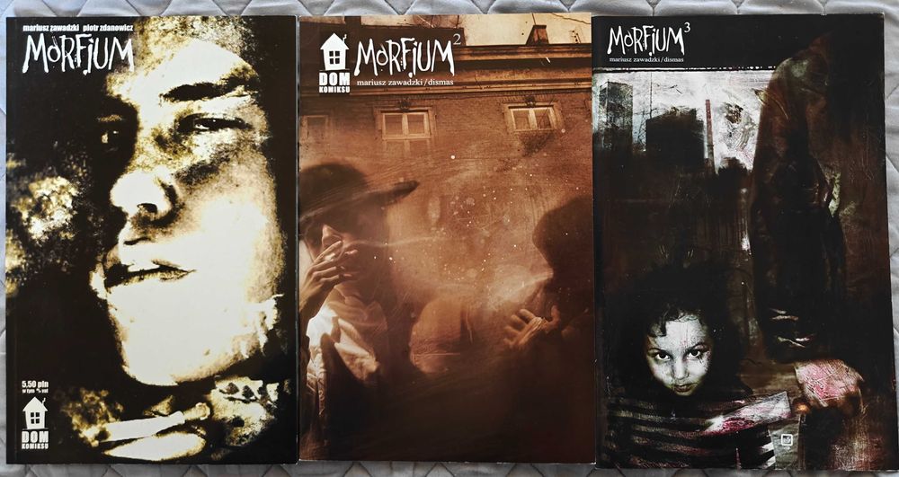 Komiks Morfium cz. 1, 2, 3