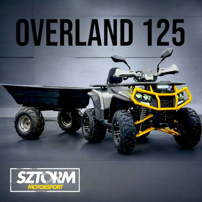 quad SZTORM OVERLAND 125 / bestseller / Raty / gratis / ProMotor