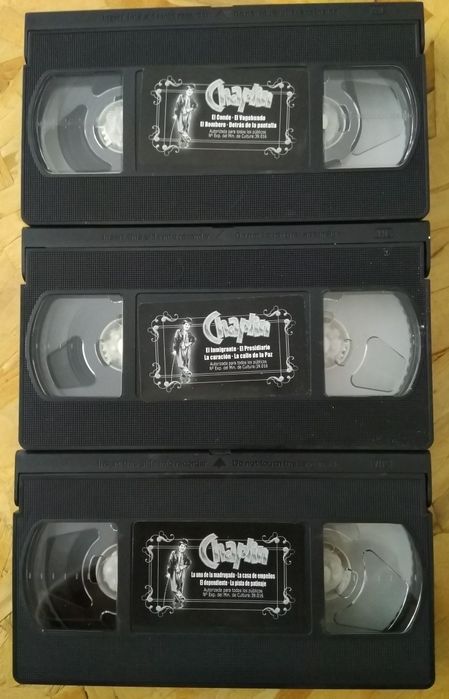 Coleção Charlie Chaplin VHS