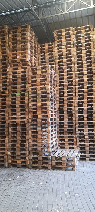 Paletes usadas selecionadas