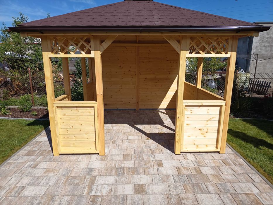 Altana drewniana ,altanka ogrodowa, producent 3x3,3x4,4x4,4x5,5x5,6x4