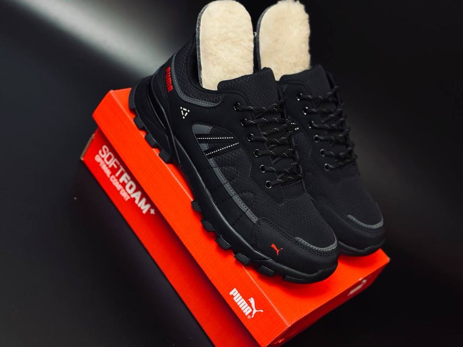 Водоотталкивающие термо кроссовки от Puma / кросовки пума waterproof