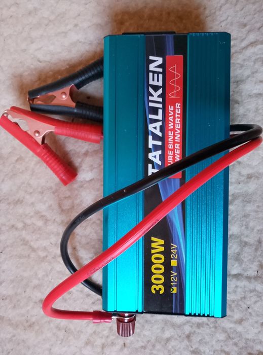 Продам преобразователь інвертор 12 на 220 вольт,чиста синусоїда 3000Вт