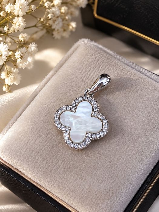 Van Cleef подвеска  серебро